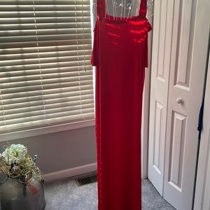 Beautiful red dress great for holidays